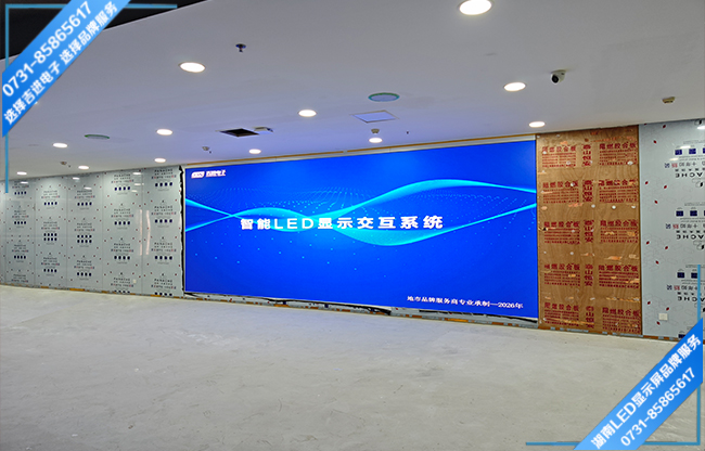長沙岳麓山大學(xué)科技城科技創(chuàng)意園某醫(yī)療企業(yè)報告廳LED顯示屏.jpg